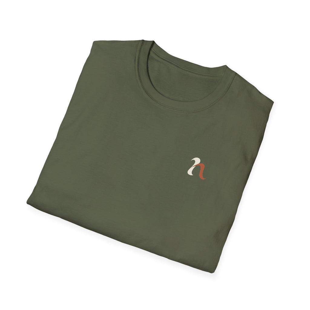 NUVELLISE T-shirt Flow Essential – Vert olive