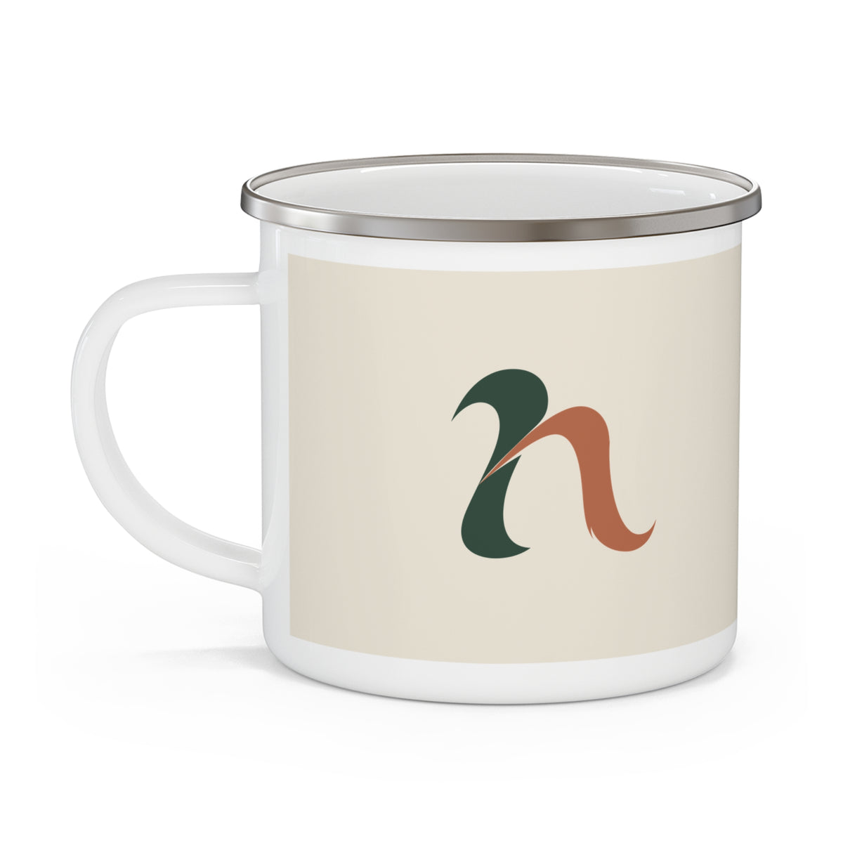 NUVELLISE Flow Emailletasse – Sand