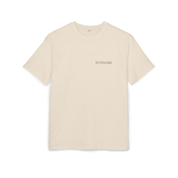 NUVELLISE Signature Oversized T-Shirt – Sand