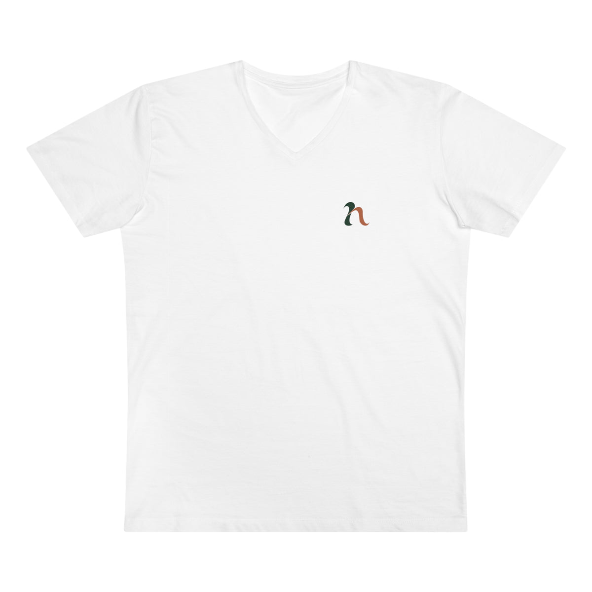 NUVELLISE Flow V-Neck T-Shirt – Weiss