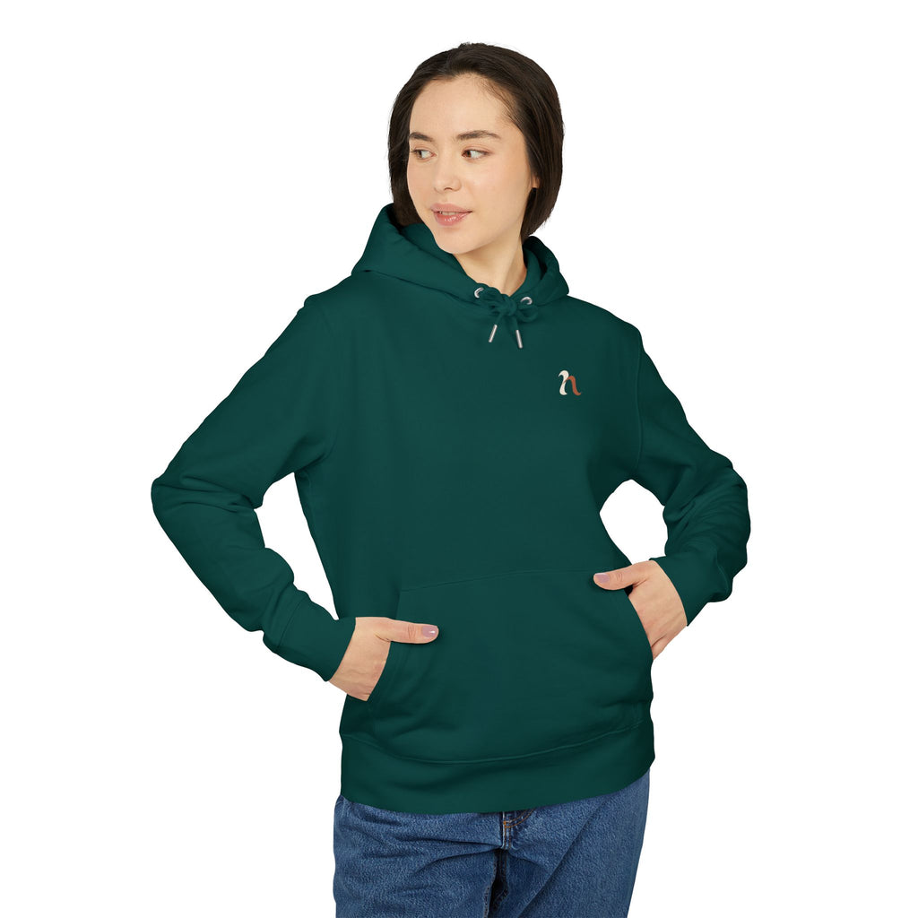 NUVELLISE Flow Heavy Hoodie – Dunkelgrün