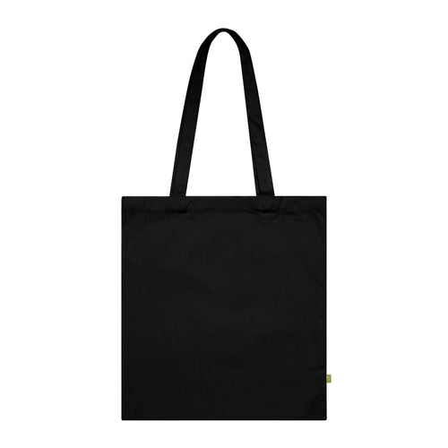 Black NUVELLISE Flow Tote Bag – back view