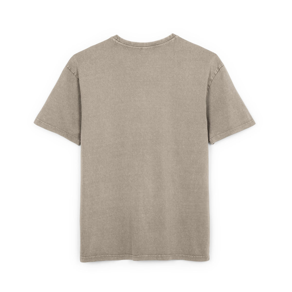 NUVELLISE Flow Washed Oversize T-Shirt – Dunkelkhaki
