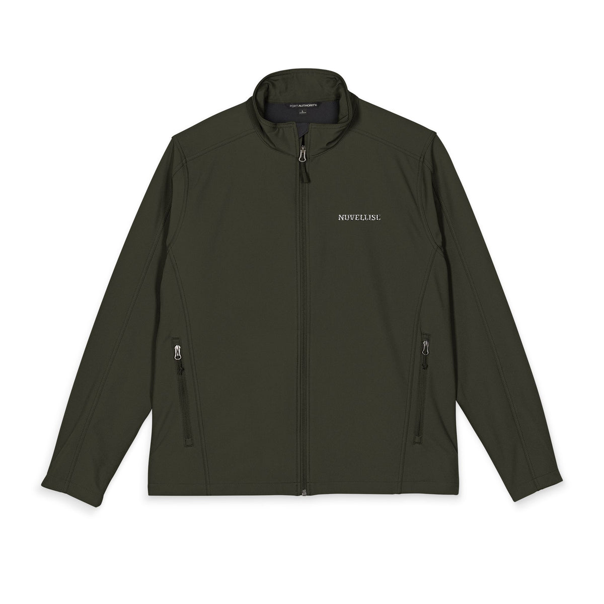 NUVELLISE Signature Softshelljacke – Waldgrün
