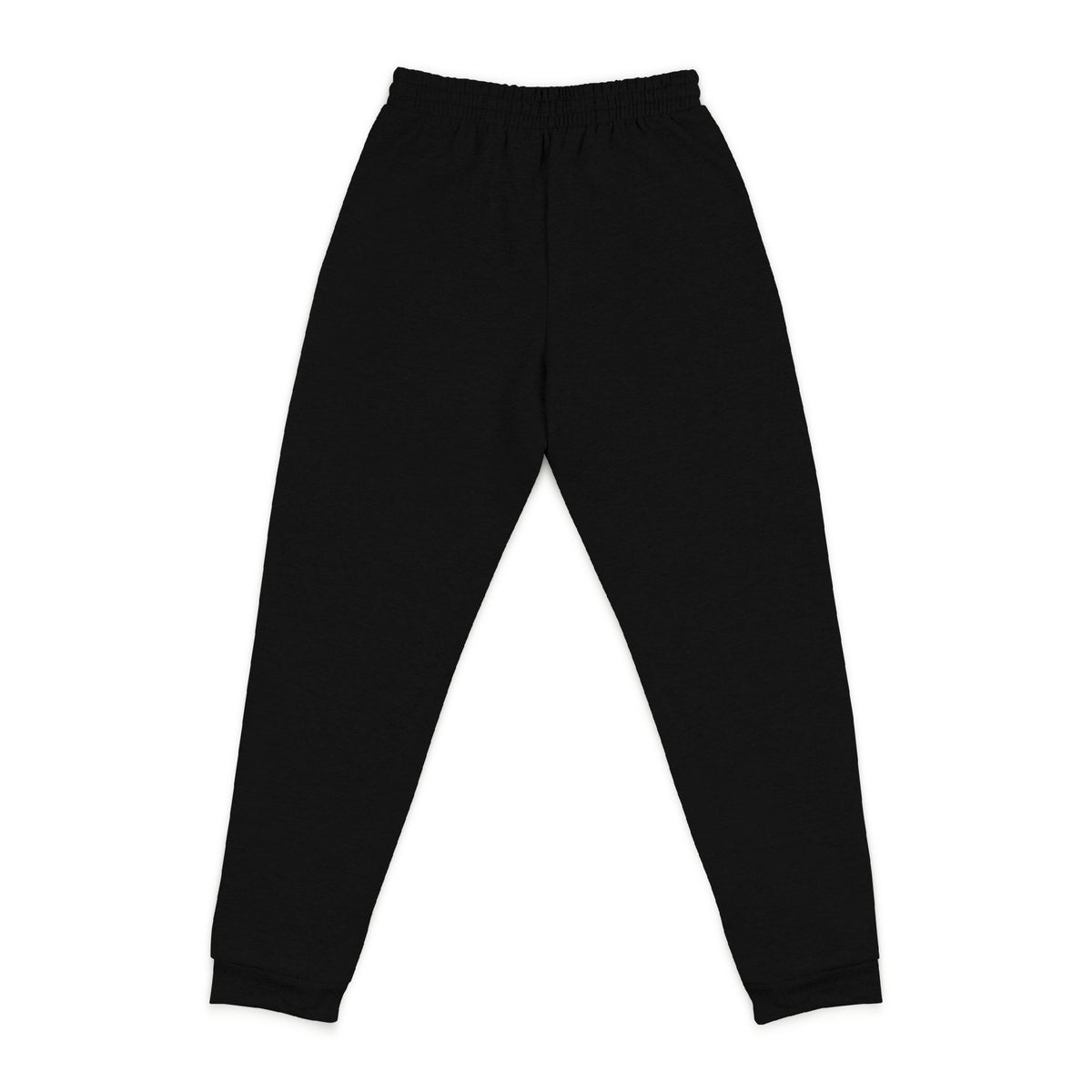 Schwarze NUVELLISE Signature Joggers – Rückansicht