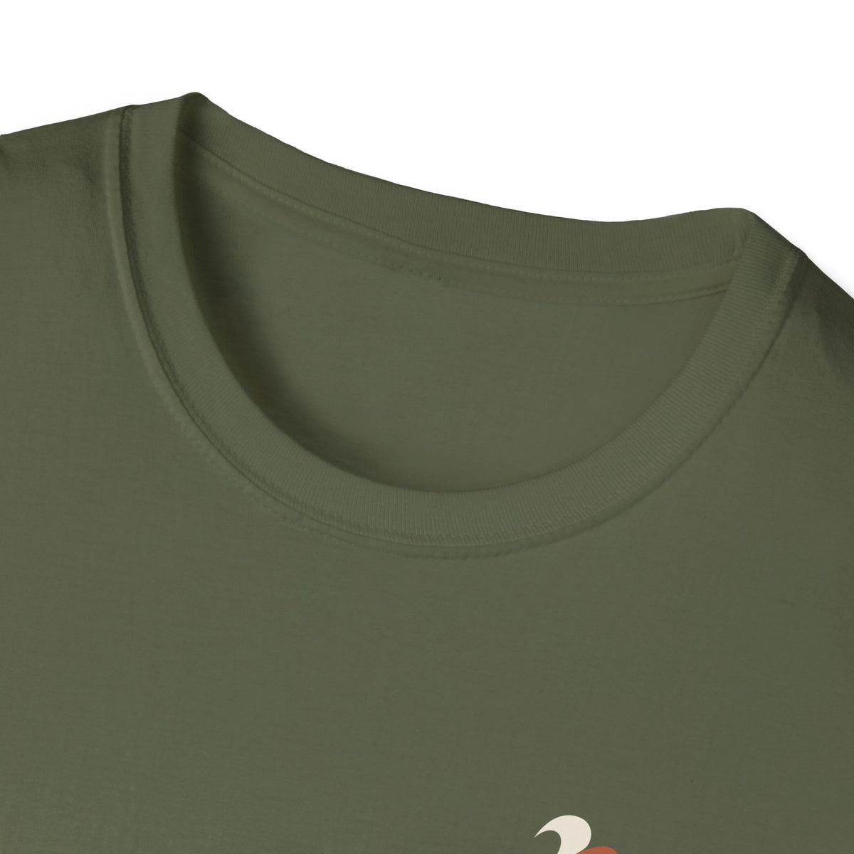 NUVELLISE T-shirt Flow Essential – Vert olive