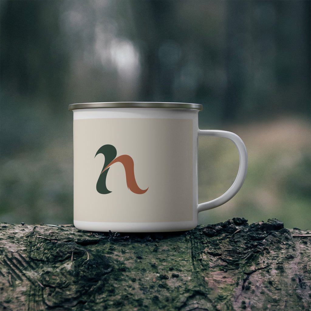 NUVELLISE Flow Emailletasse – Sand
