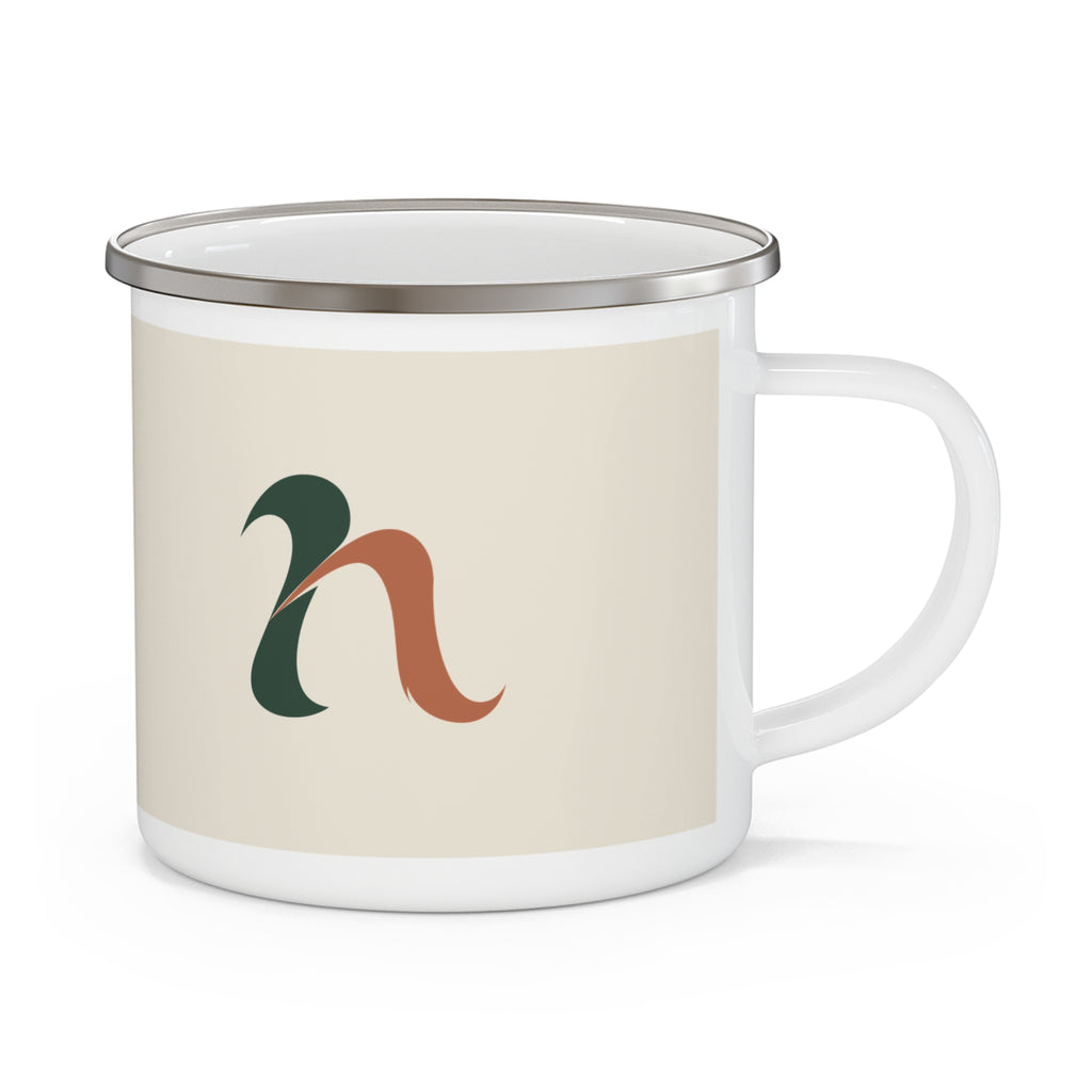 NUVELLISE Flow Emailletasse – Sand